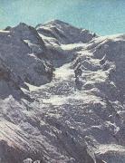 paccard balmat och de flesta andra andra alpinister tog sig upp till mont blancs topp pa nordsidan william r clark